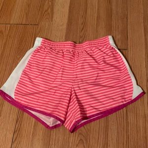 Pink and white XL Danskin now gym shorts